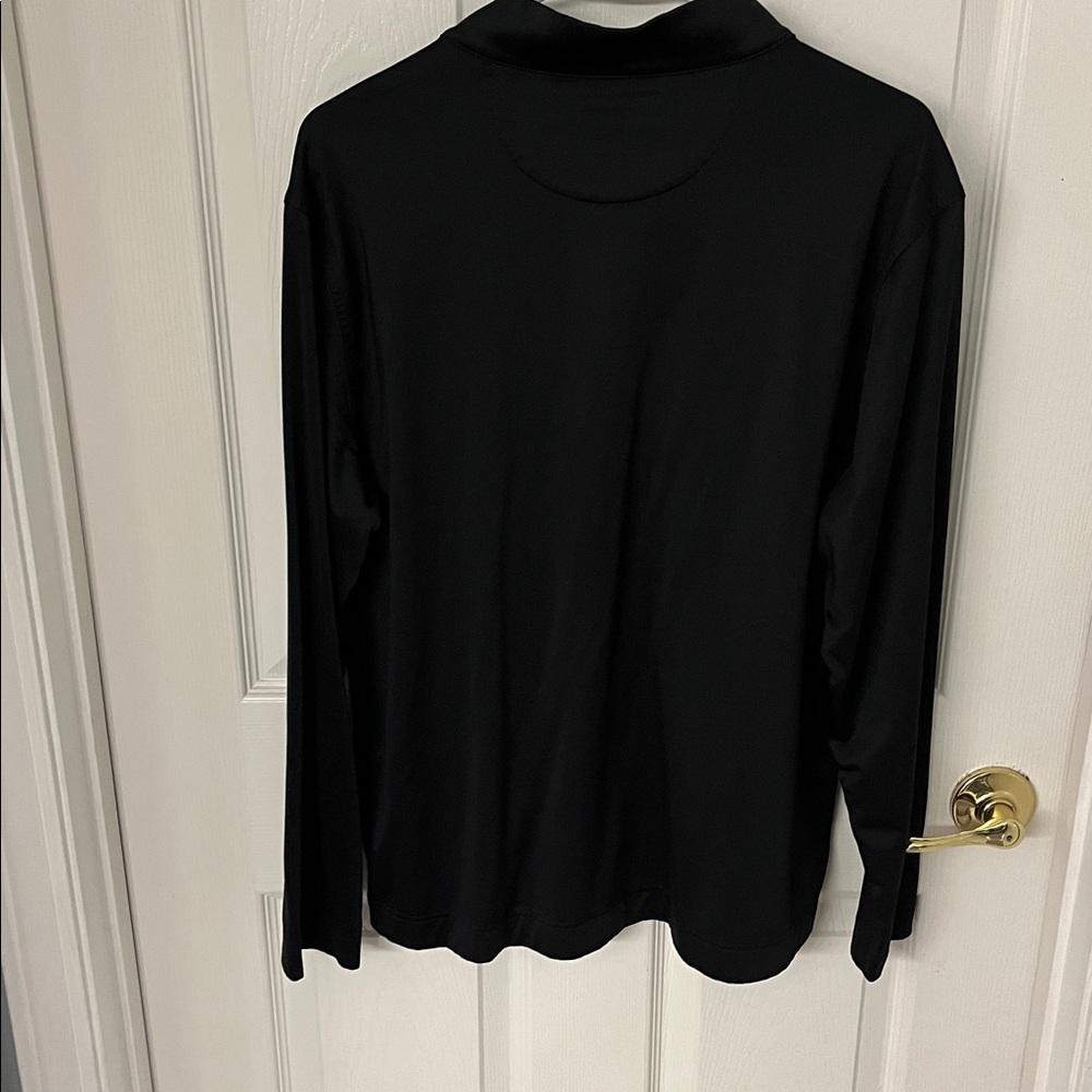 Greg Norman Black 1/4 Zip - Picture 4 of 7